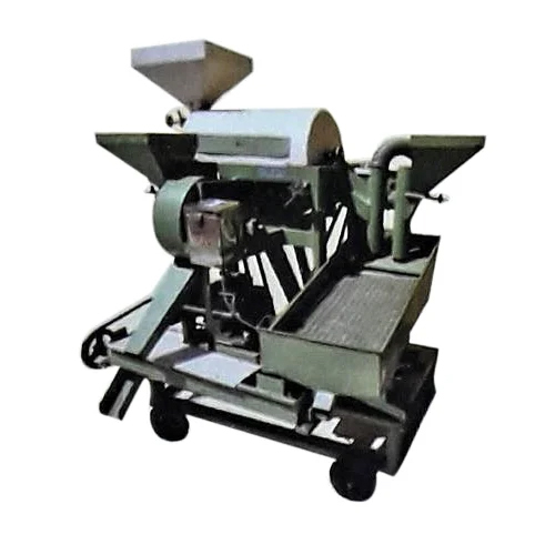 Electric Mini Dal Mill Machine - Stainless Steel, 150-200 KG/H Capacity | Automated Operation, High Efficiency, Less Than 1% Broken Pulses