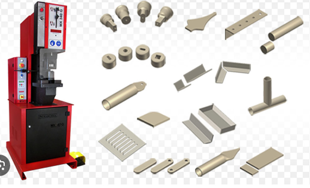 Hydraulic Punching Machine Mx340 - Body Material: Steel