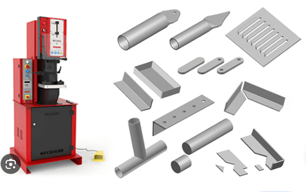 Hydraulic Punching Machine Mx700 - Body Material: Steel