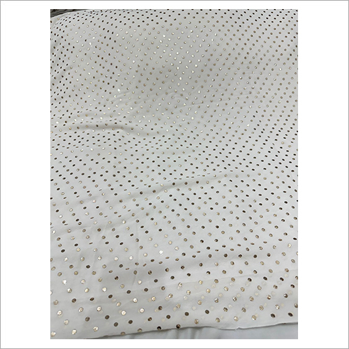 Organza Fabric Pure Georgette Saree