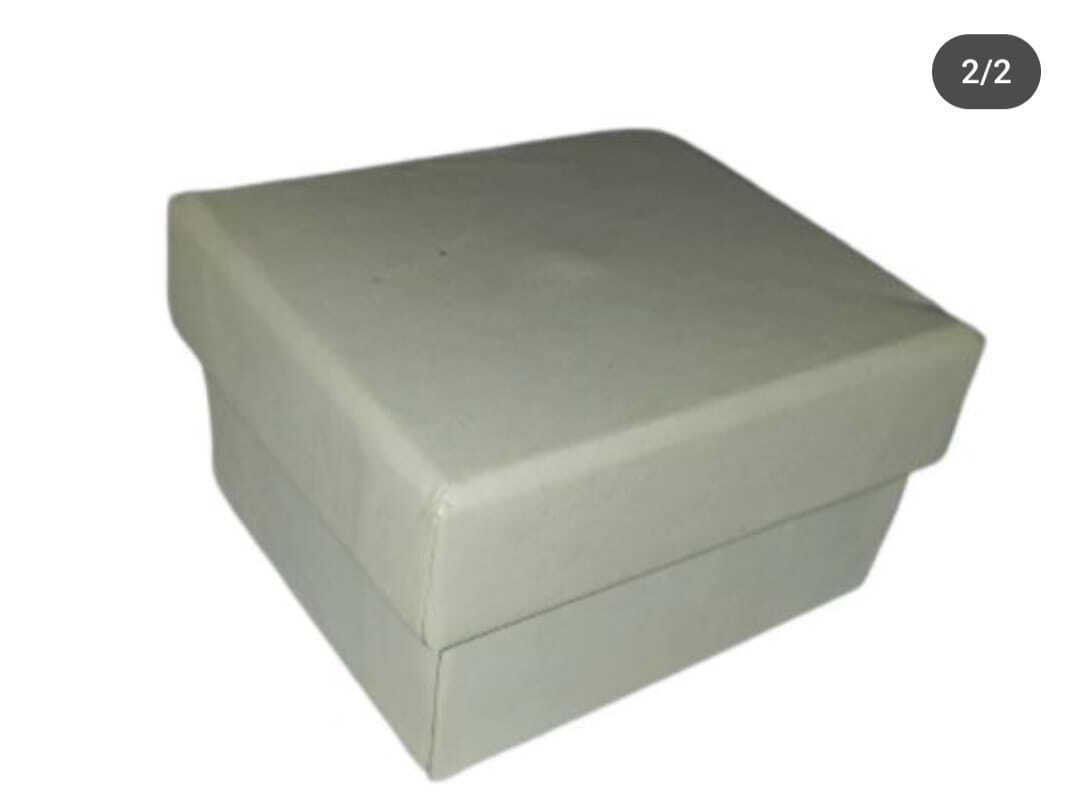 Ring Box - Paper Material, Square Shape, Matte Lamination | Ideal Gift For Presenting Rings To Loved Ones