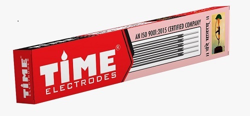 Time Hardfacing Electrode - Mild Steel, 3.15/4/5mm Diameter, 350/450mm Length, Silver Color | Industrial Usage, Ac Opening Pattern