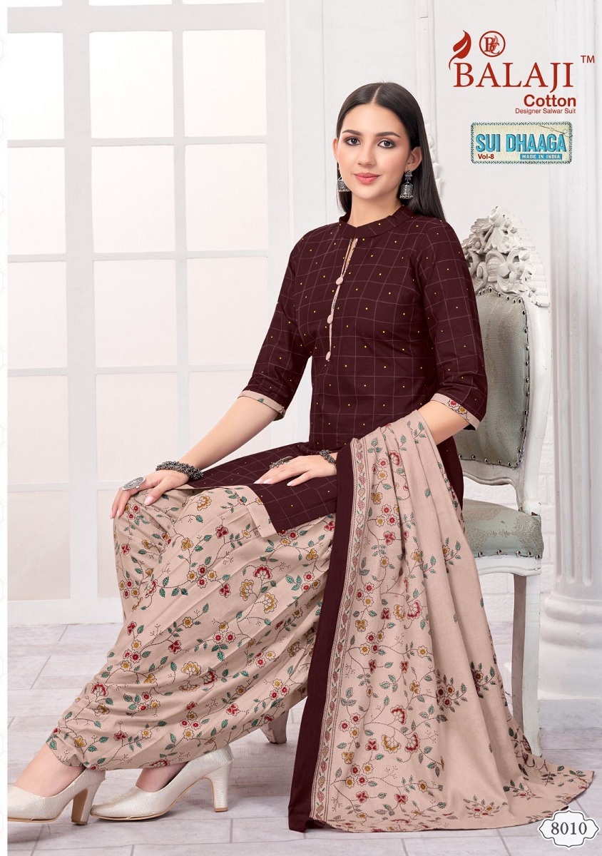 Balaji Sui Dhaga Vol-8 -Dress Material