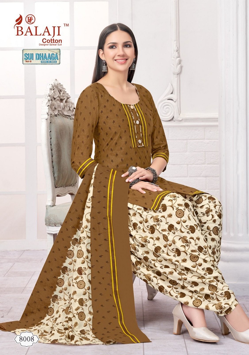 Balaji Sui Dhaga Vol-8 -Dress Material