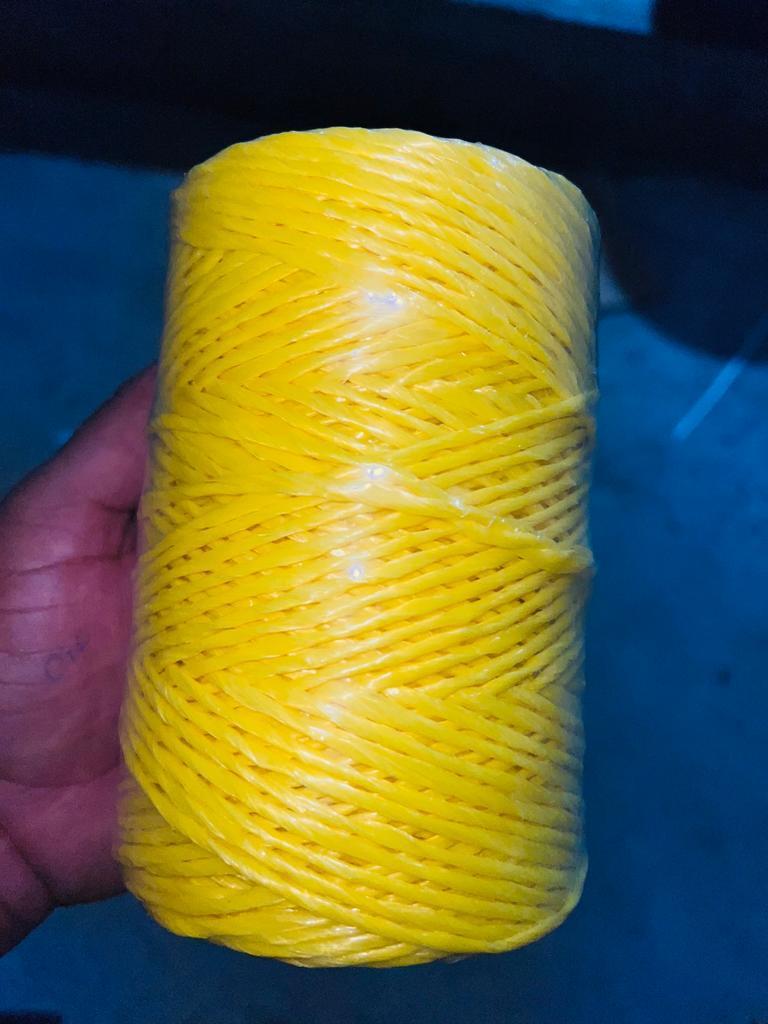 Baler Twine - Virgin Polypropylene, 275 Kgf Strength, Assorted Colors, Available In 6, 8, 10 Rolls For Parcel Tying & Binding Bales