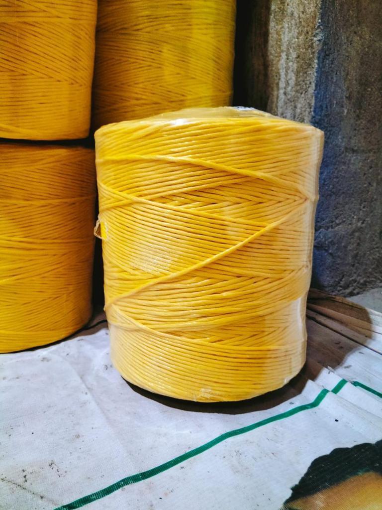 Baler Twine - Virgin Polypropylene, 275 Kgf Strength, Assorted Colors, Available In 6, 8, 10 Rolls For Parcel Tying & Binding Bales