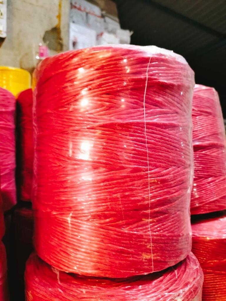Baler Twine - Virgin Polypropylene, 275 Kgf Strength, Assorted Colors, Available In 6, 8, 10 Rolls For Parcel Tying & Binding Bales