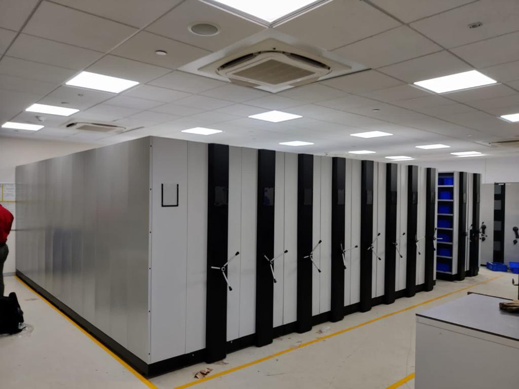 Mobile Compactor Storage System - Material: Ms Steel