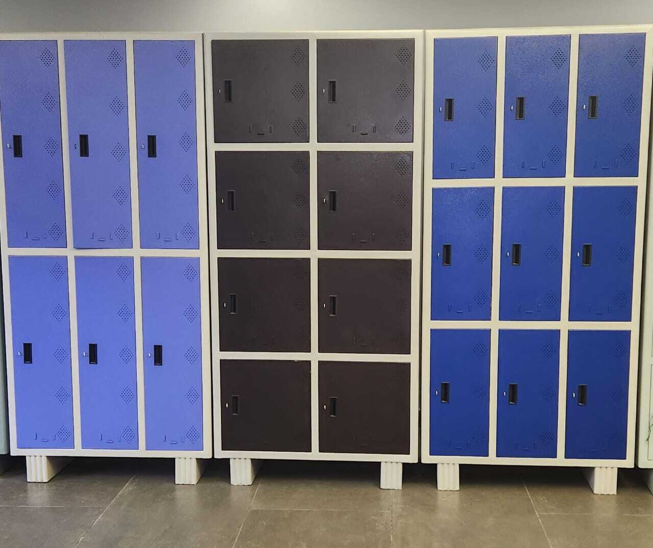 6 Door Locker Worker Locker_rolex India Engineering - Color: Blue & White
