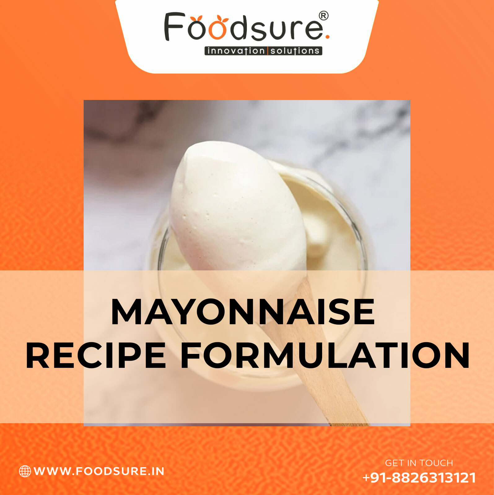Jar Creamy Savory Mayonnaise Recipe Formulation With Egg Yolk And Oil