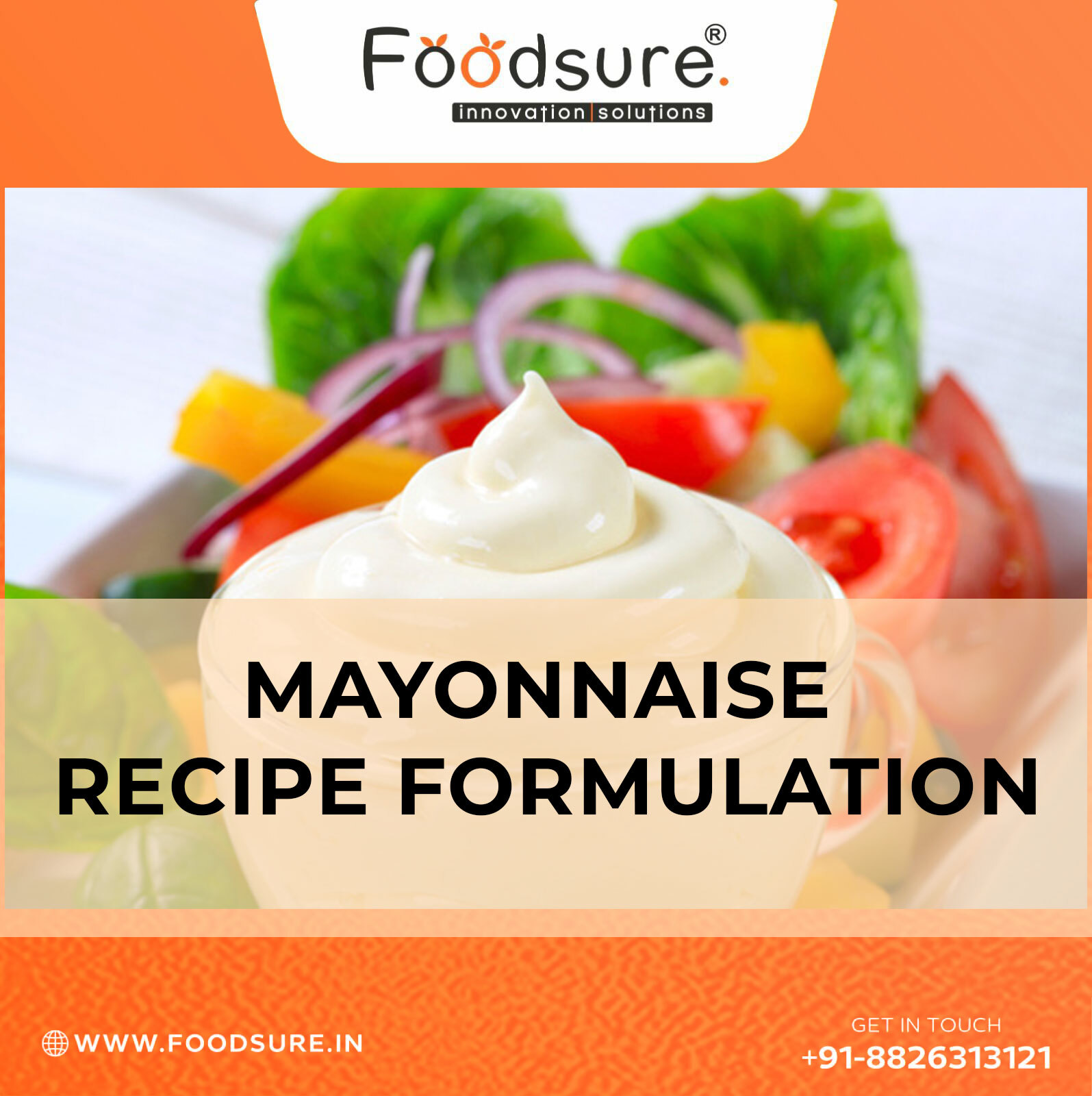 Jar Creamy Savory Mayonnaise Recipe Formulation With Egg Yolk And Oil