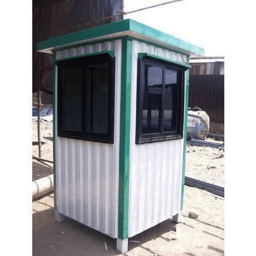 Eco Friendly Toll Booths Security Cabin - Color: White