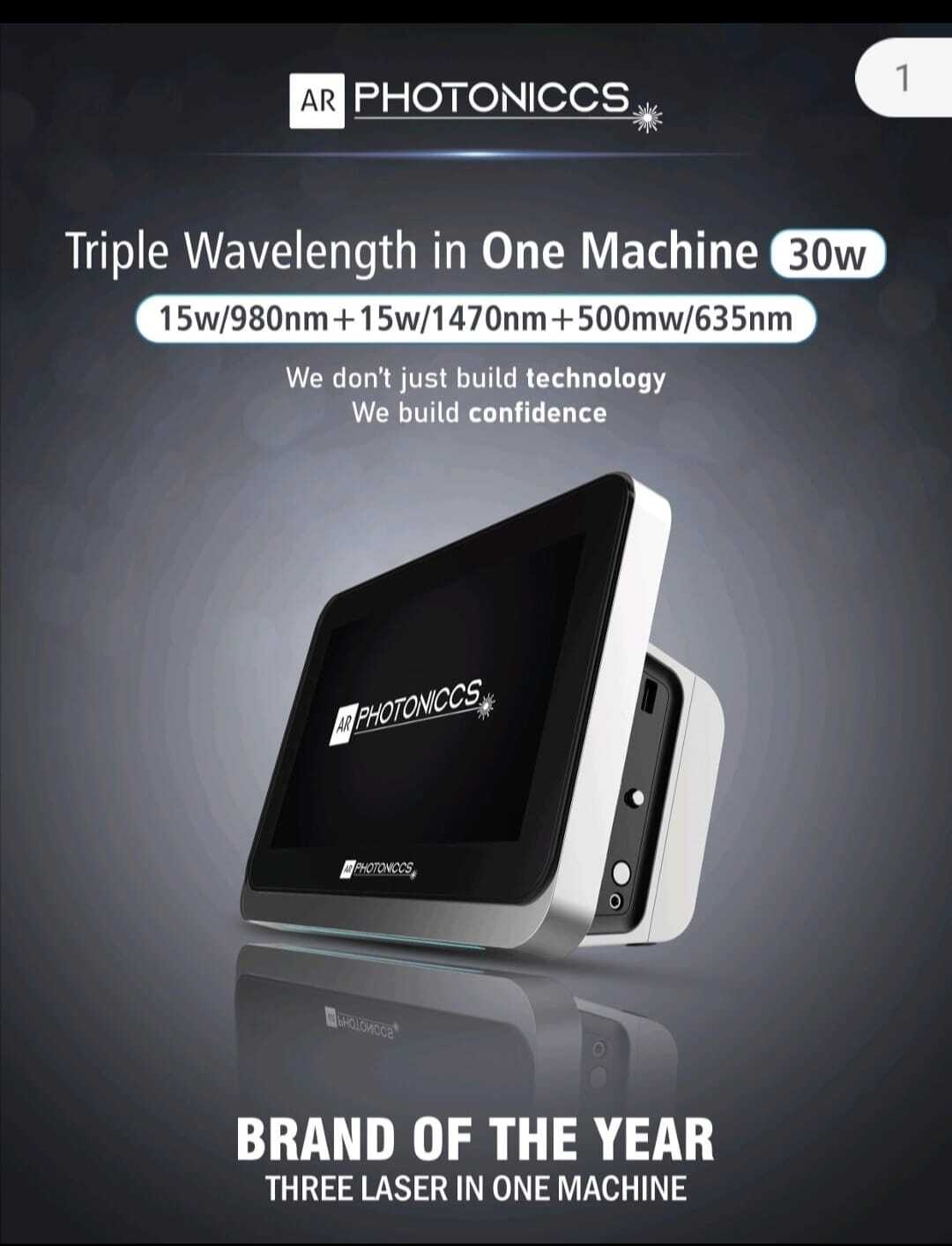 Triple Wavelength Surgical Laser - Accuracy: 100 %