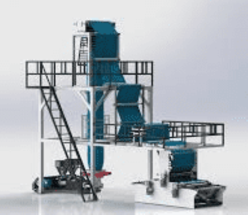 Jumbo Blown Film Plants - Metal, 220-440 Volt | Fully Automatic, Electric Drive, 1-Year Warranty