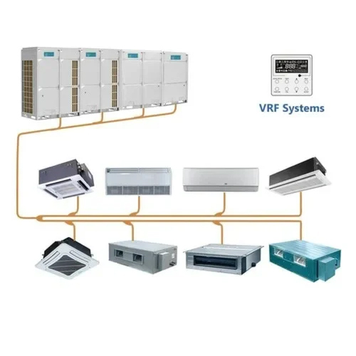 Vrv Air Conditioning System - Energy Efficient, Multi-zone Control | Enhanced Comfort, Quiet Operation, Advanced Temperature Management