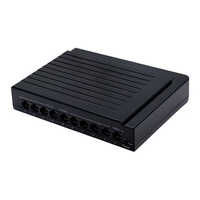 Black Poe-21 8 Port Poe Switch