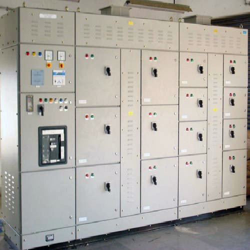 Real Time Power Factor Control Panel Base Material: Mild Steel