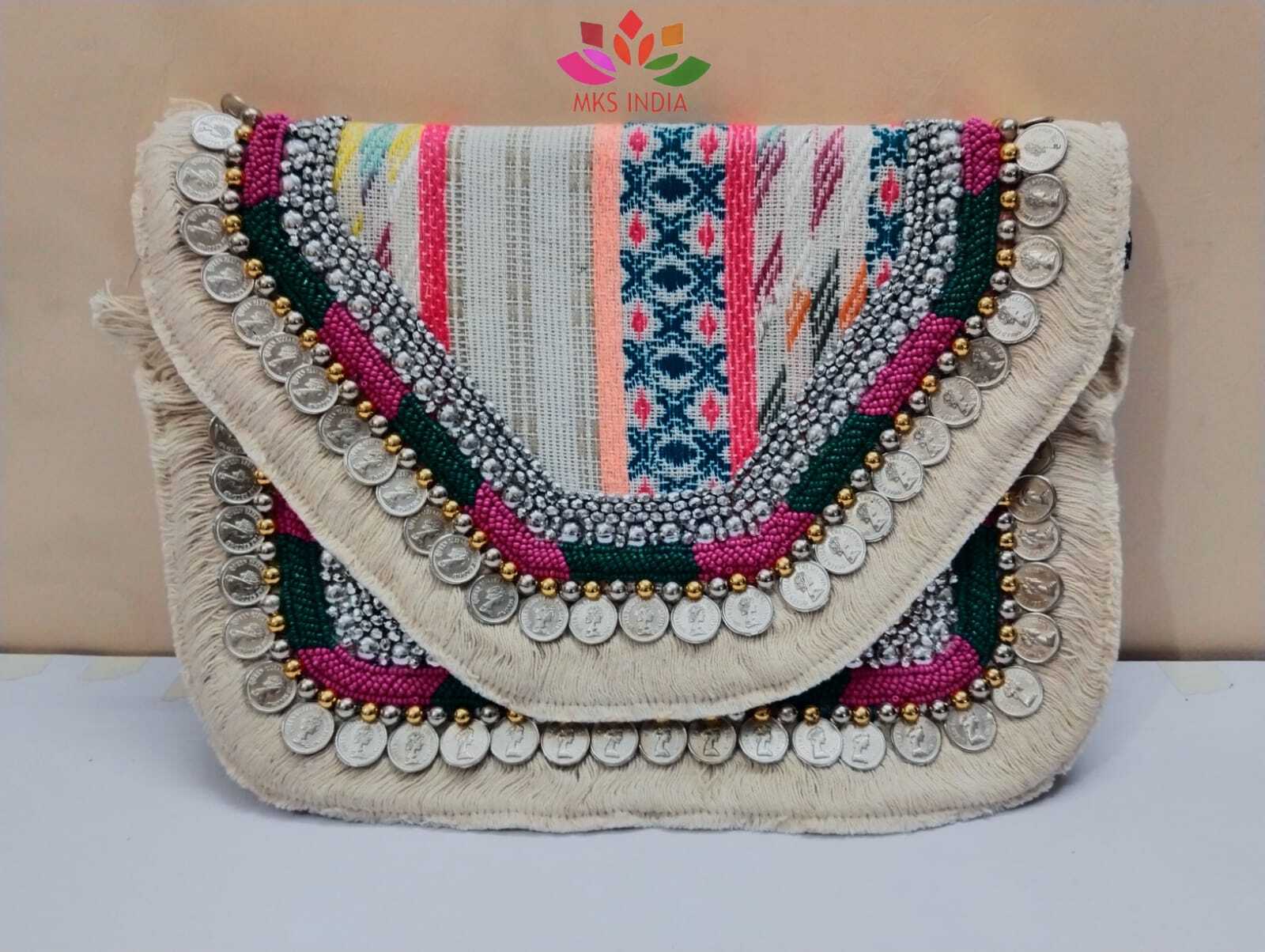 Black Color Banjara Bag - Design: Handicraft