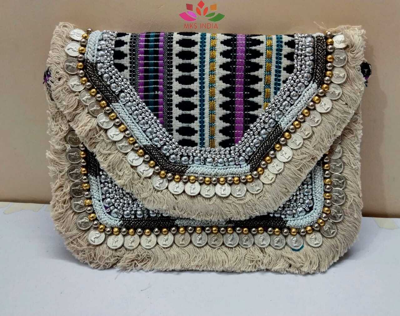 Black Color Banjara Bag - Design: Handicraft