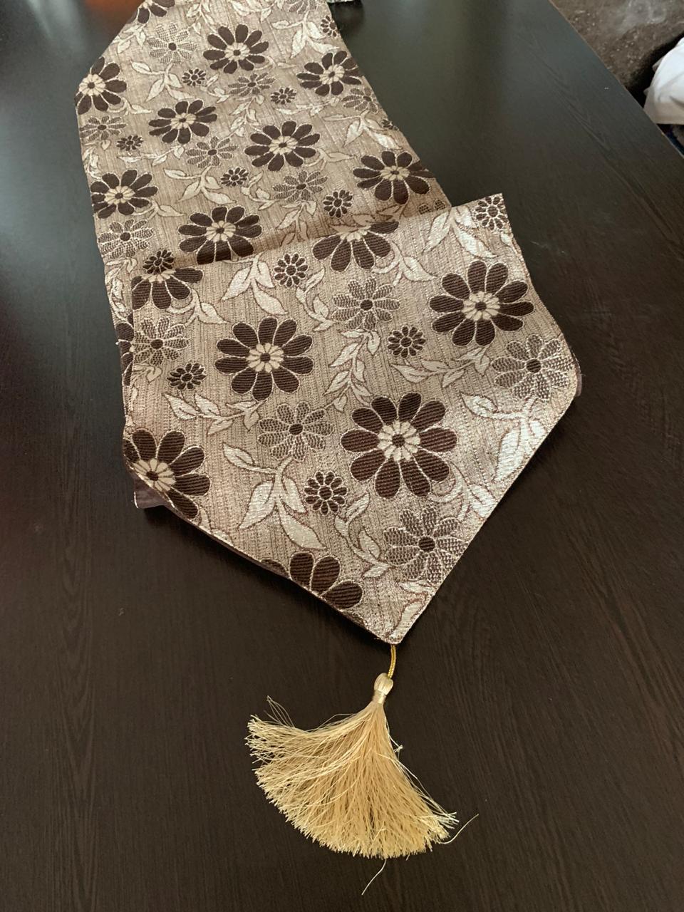 Modern Table Runner - Poly Cotton, 13 X 72 Inches | Hd Digital Print, 100% Color Fastness, Machine Washable, Non-bleach Care