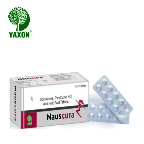 DOXYLAMINE SUCCINATE 10 MG PYRIDOXINE HCL 10 MG  FOLIC  ACID 2.5 MG TABLET