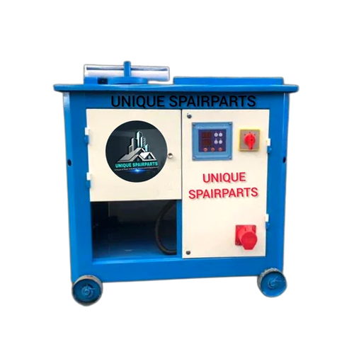 Blue Semi Automatic Stirrup Bar Bending Machine