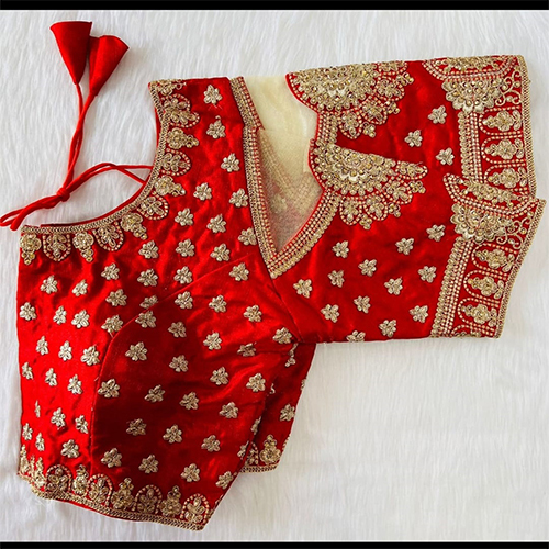 Ladies Blouse - Silk Blend, S-xl | Multicolor, Sequin Embroidery, Round Neck, Sleeveless For Formal And Informal Events