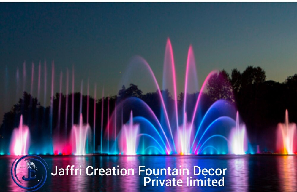 MUSICAL PROGRAMMED WATER FOUNTAIN