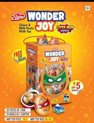 Wonder Joy Chocolates - Flavor: Chco Milk Paste With Biscuit