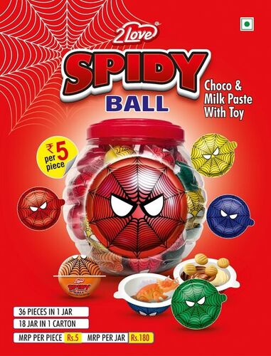 Spidy Ball Chocolates - Shelf Life: 9 Months