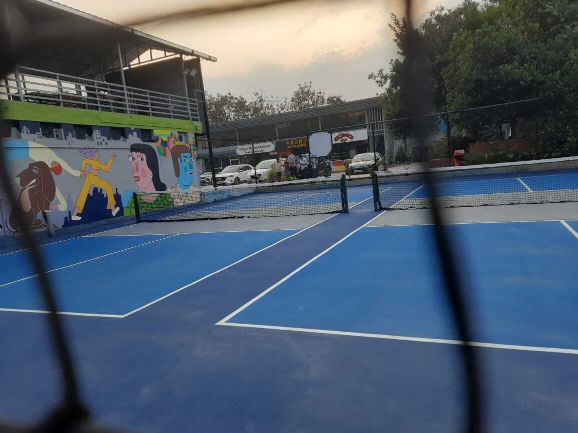 Pickle Ball Court - Color: Blue