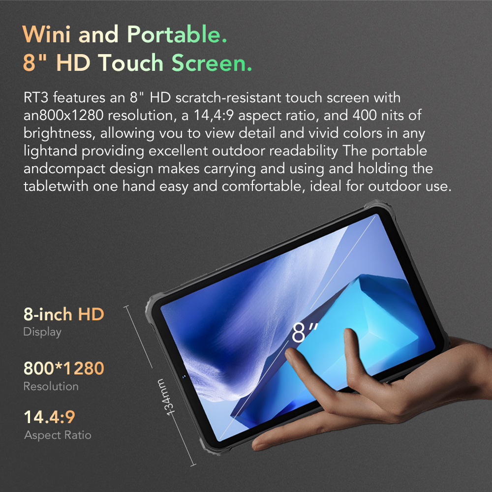 Oukitel Rt3 Tablet - Android Version: 12