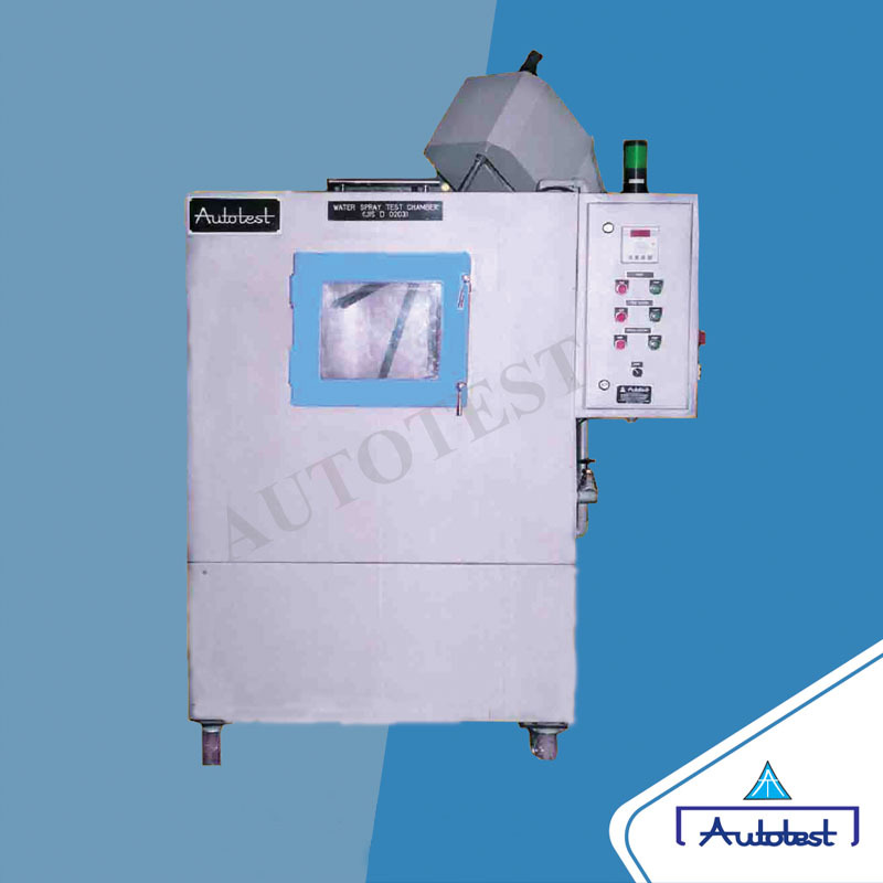Water Spray Test Chamber - Floor-mounted, 220v Ac 50hz, 75 Kg | Automatic Control, Digital Display, Robust Design, Adjustable Humidity, High Accuracy