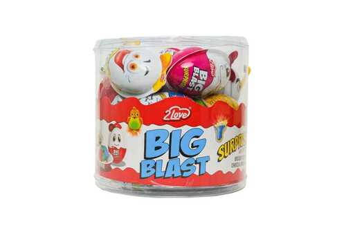 Big Blast PVC Chocolates - Flavored Candy, Choco and Milk Paste | 6 Months Shelf Life, Ultra-Modern Manufacturing Process and Quality Checks