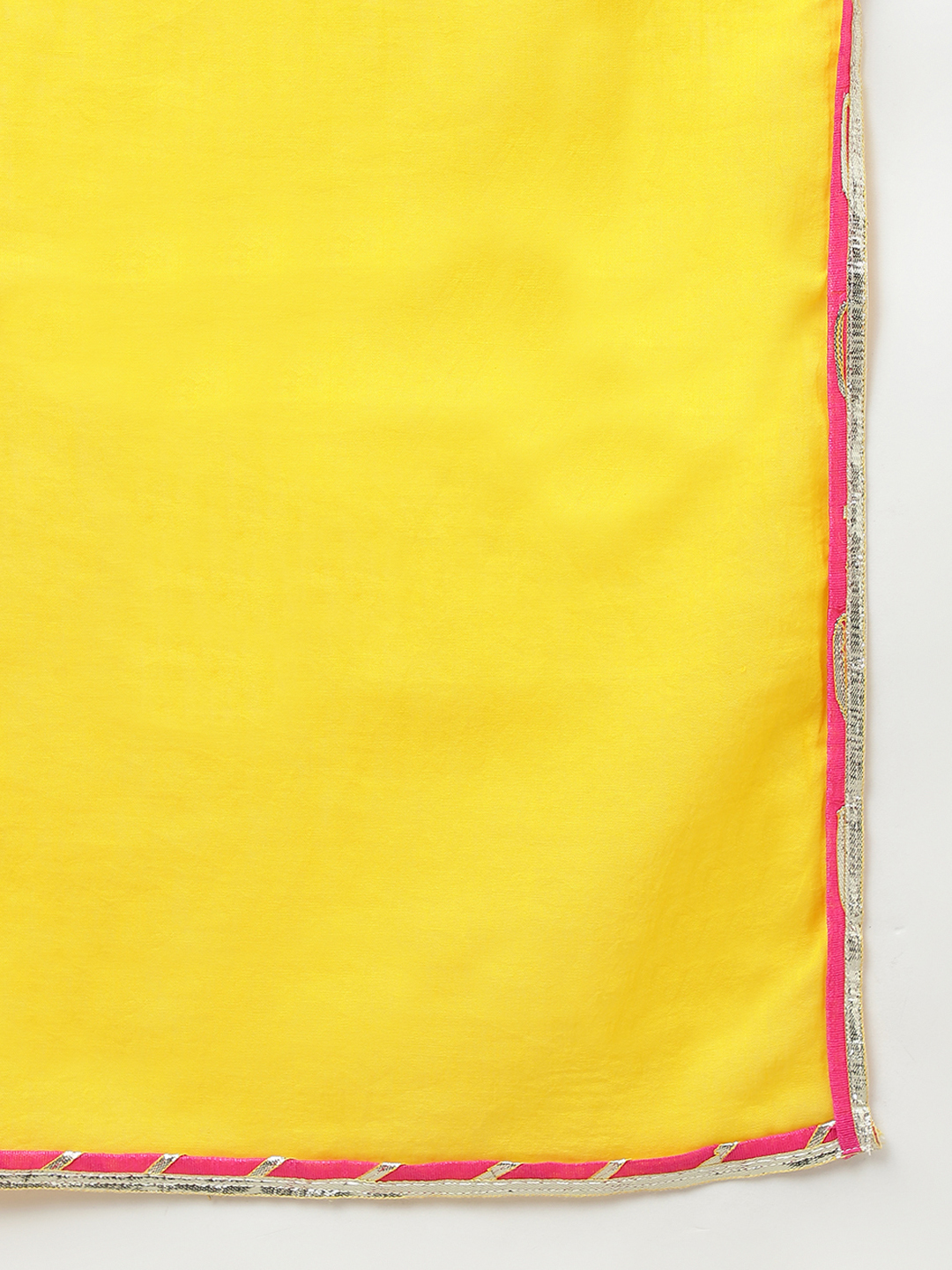 Ladies Suits - Cotton Ethnic Kurta Set With Pant & Dupatta, Sizes S To Xxl, Multi Color Yellow & Red, Full Sleeves, Printed Design, Quick Dry, Washable
