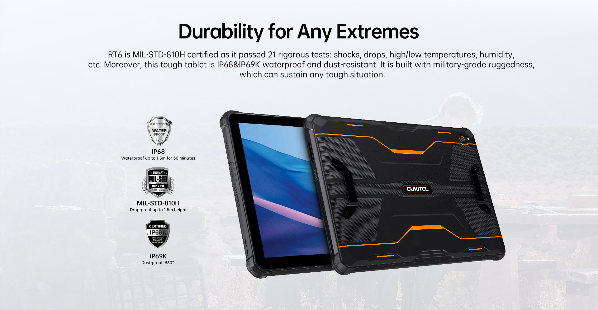 Oukitel Rt6 Tablet - Android Version: 13