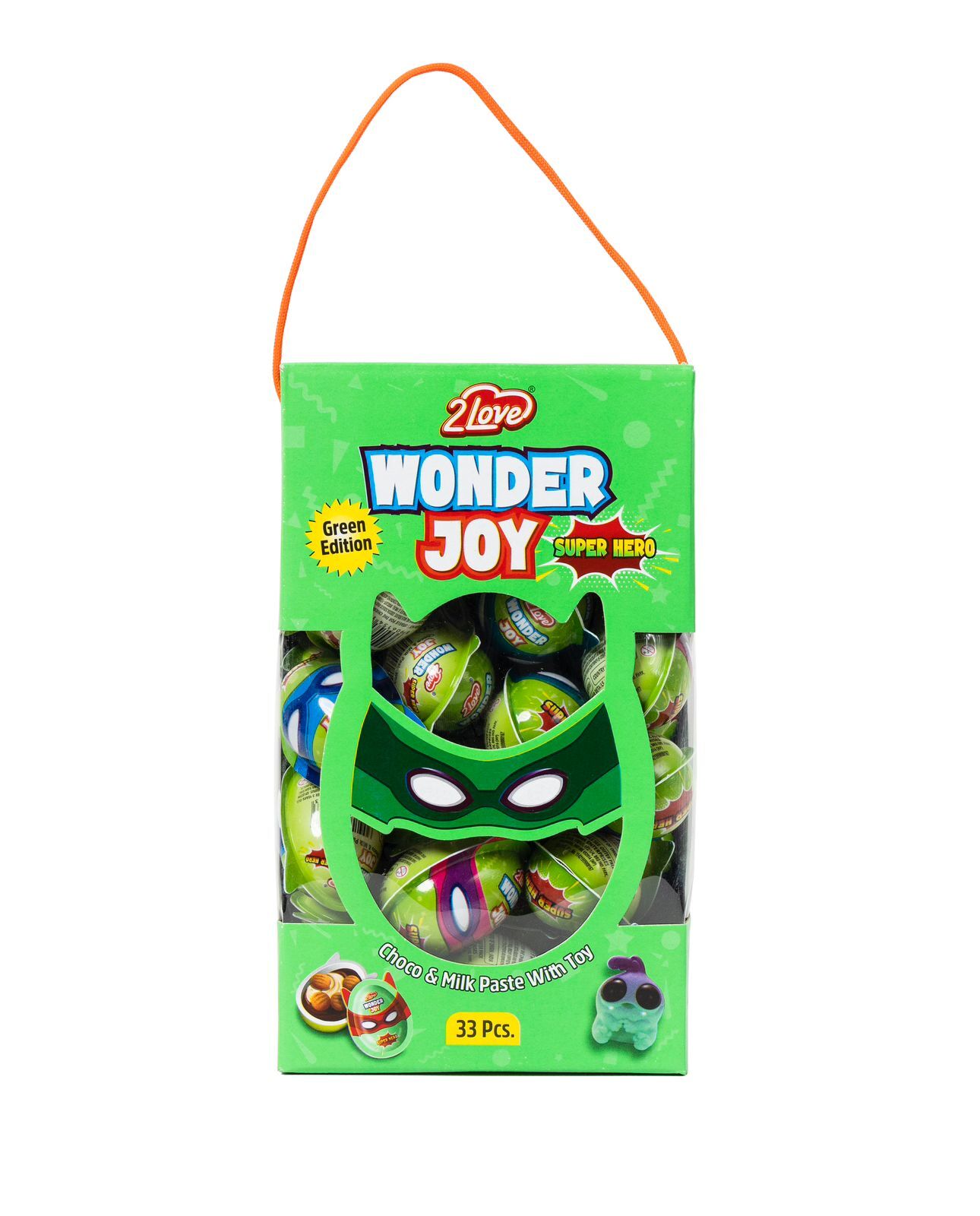 Wonder Joy Chocolates - Flavor: Chco Milk Paste With Biscuit