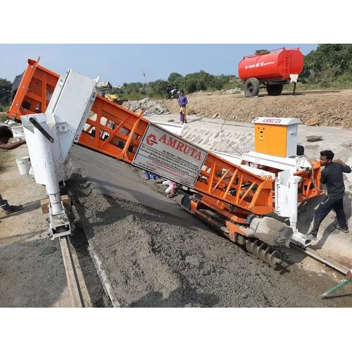 Automatic Concrete Canal Paver Machine Construction