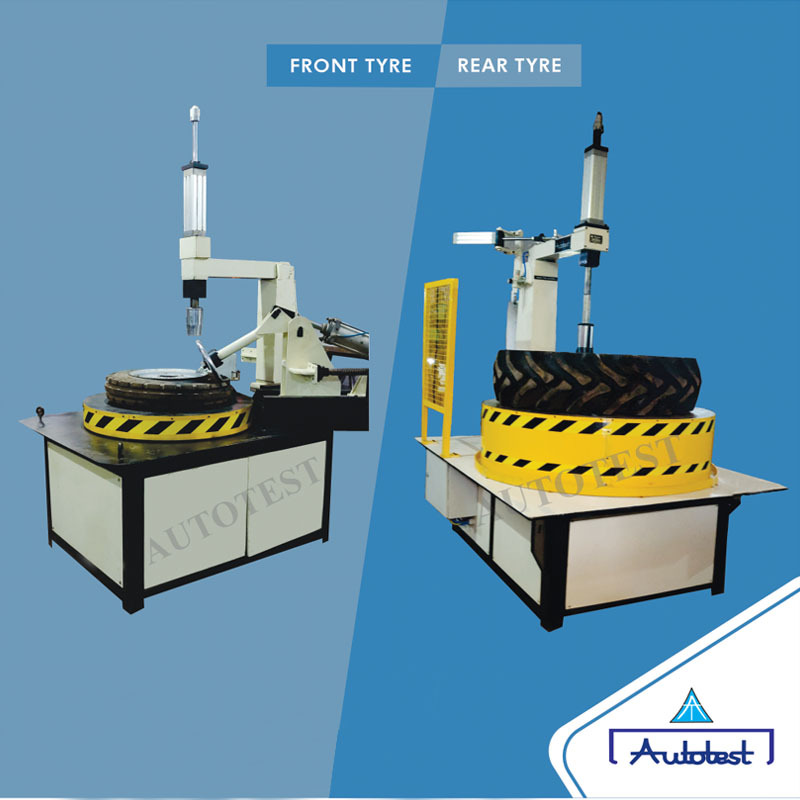 Tractor Tyre Mounting Machine