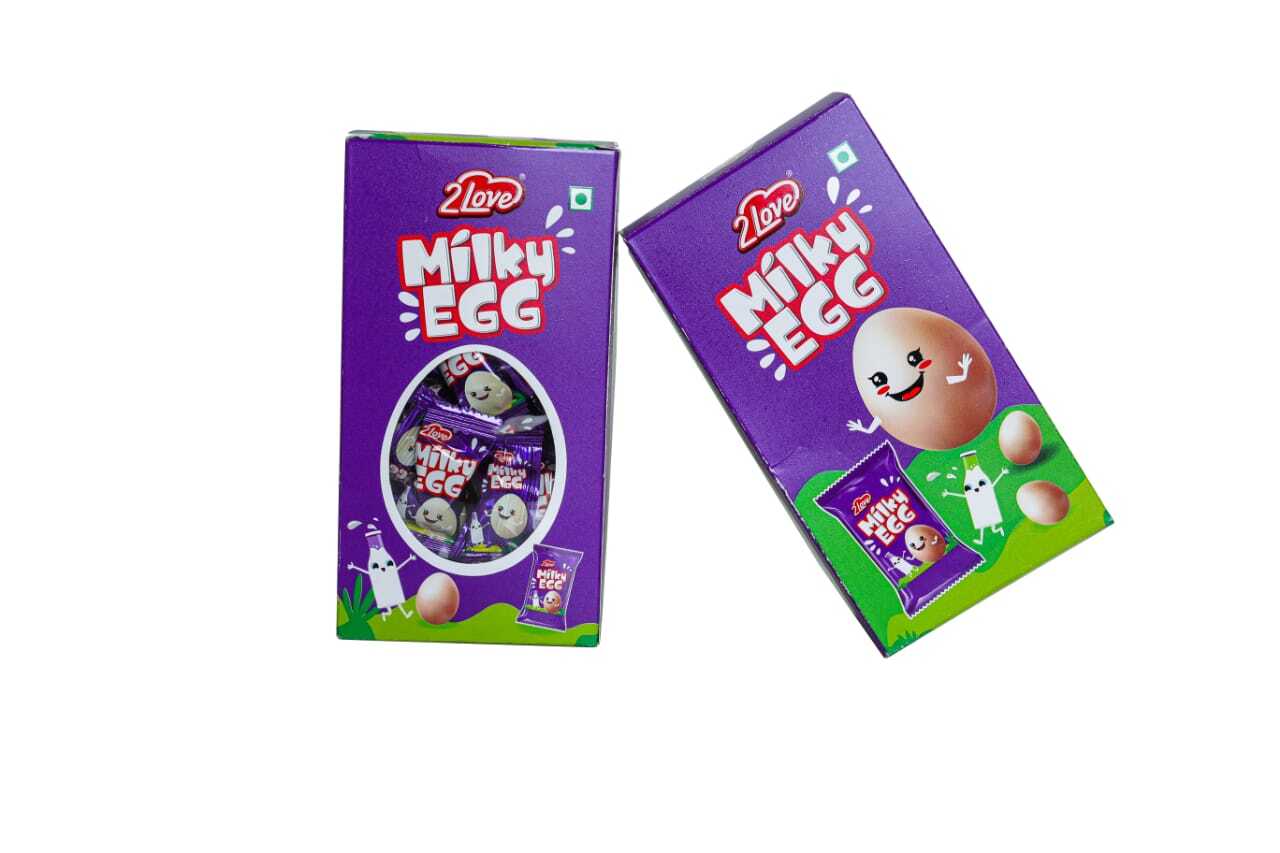 Milky Egg Chocolates - Solid Chocolate Form, 6 Months Shelf Life | Delightfully Creamy Flavor In Unique Egg Shape