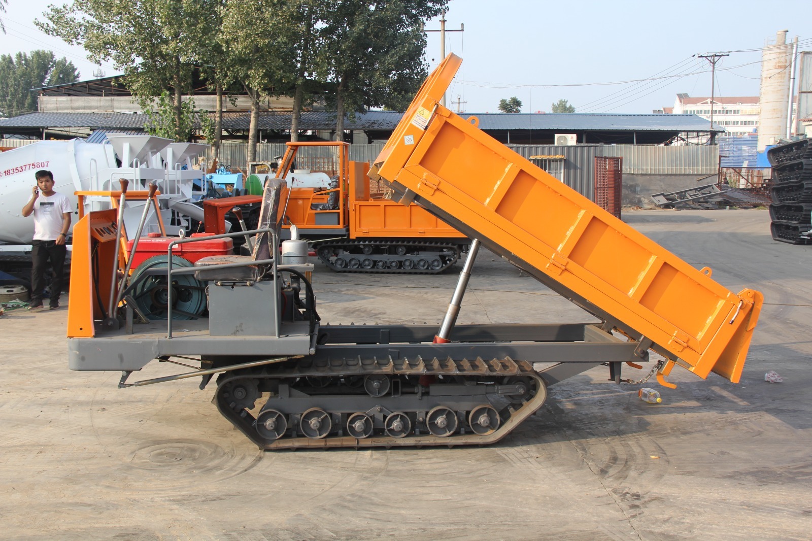 Crawler Dumper - Max. Lifting Height: 1200 Millimeter (Mm)