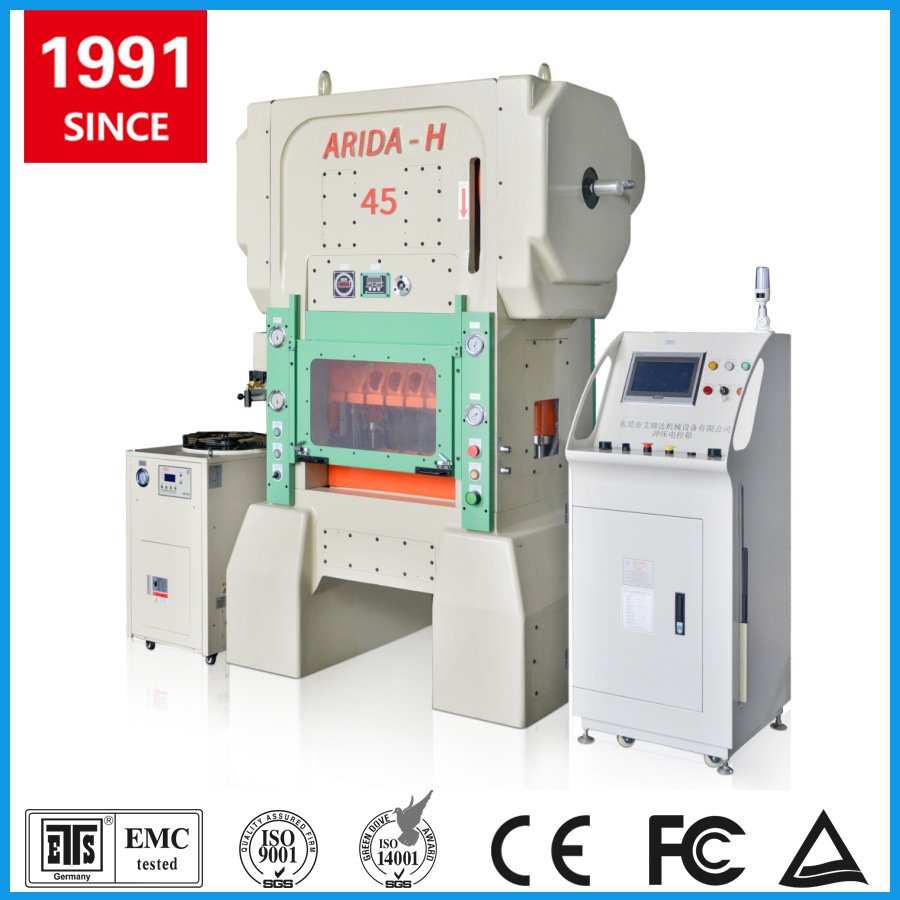 High Speed Metal Stamping Machine - 45 Ton Capacity, 700x620x120 Mm Slide Dimensions, Mild Steel, Dynamic Balance Vibration System - Ideal For Precision Parts Processing In Automotive And Electronics Industries