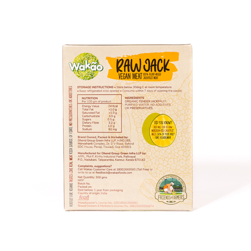 Raw Jack Vegan Meat - Feature: High Quality