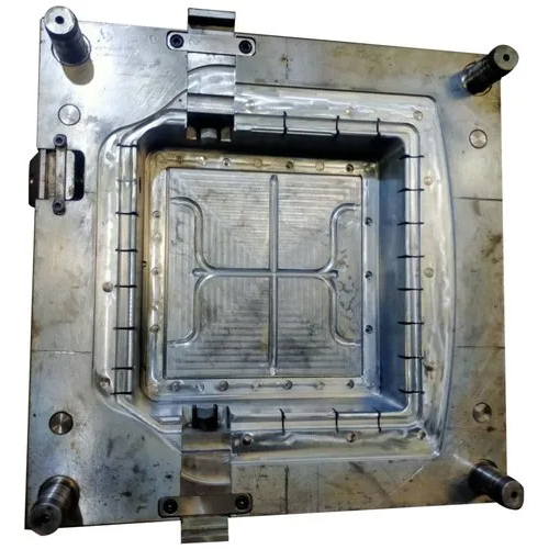 सिल्वर इलेक्ट्रिक एलईडी फ्लड लाइट इंजेक्शन मोल्ड