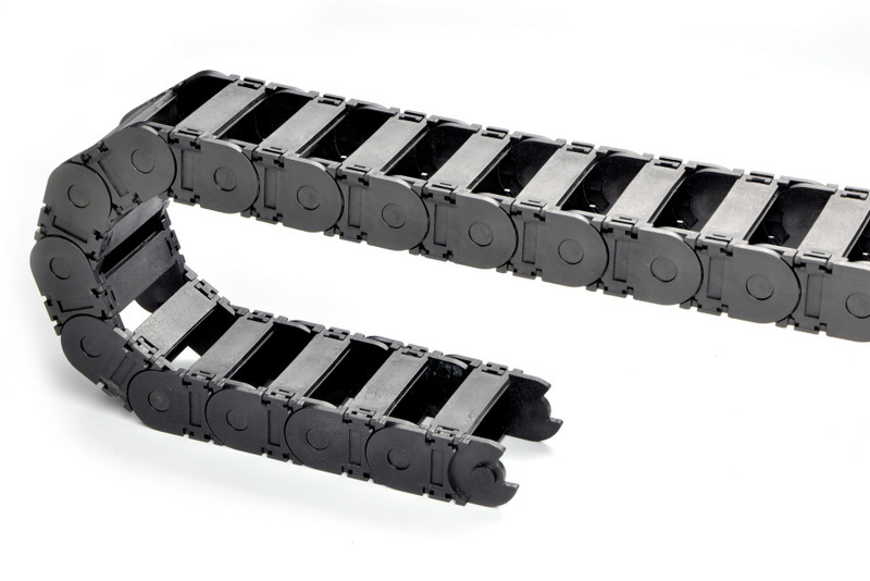 Industrial Cable Drag Chain - 1 Meter Length | Lightweight, Low Noise, Non-conductive, Easy Handling, Maintenance Free, Custom Lengths Available