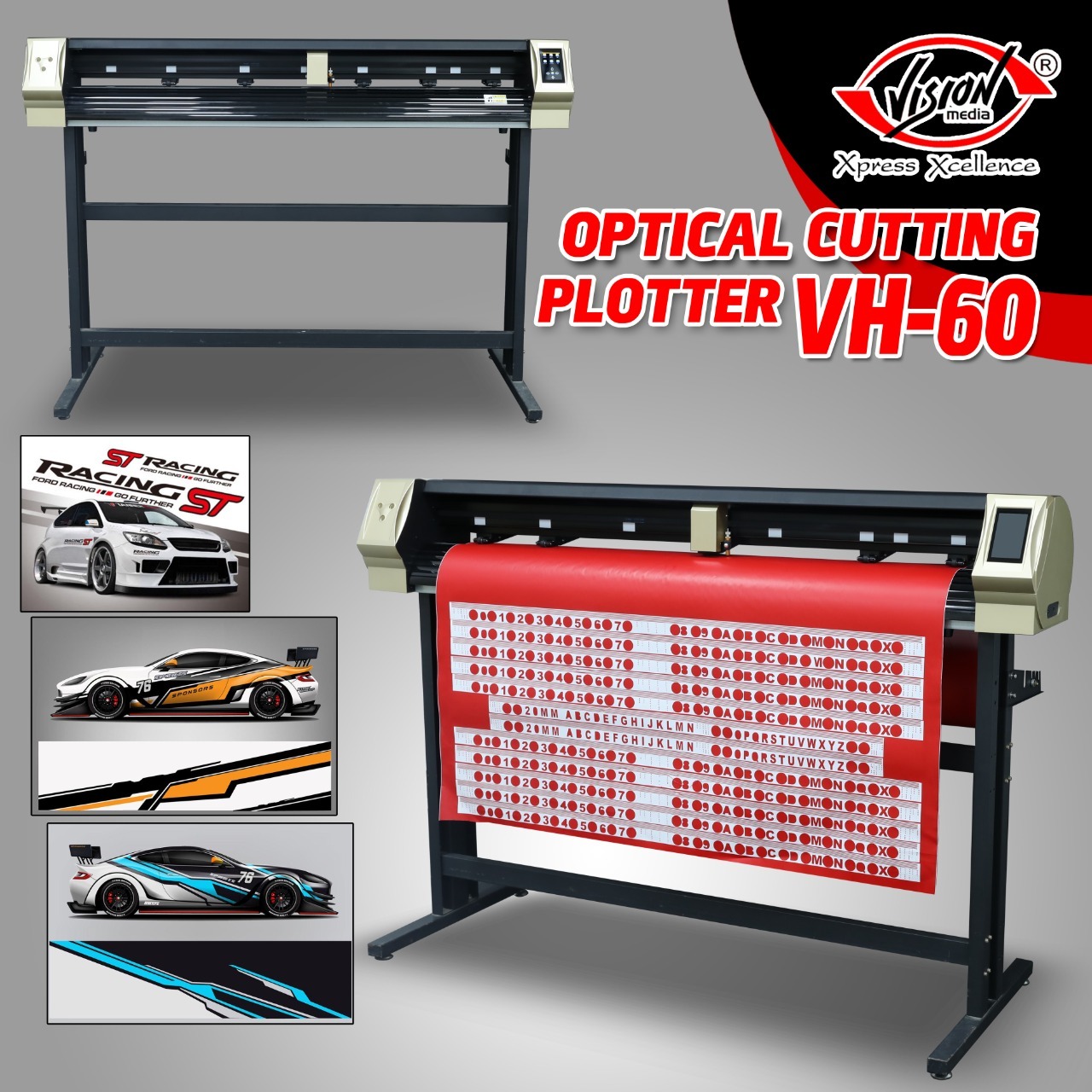 Skycut Plotter Vh-60 - Cutting Speed: 600 Mm/s