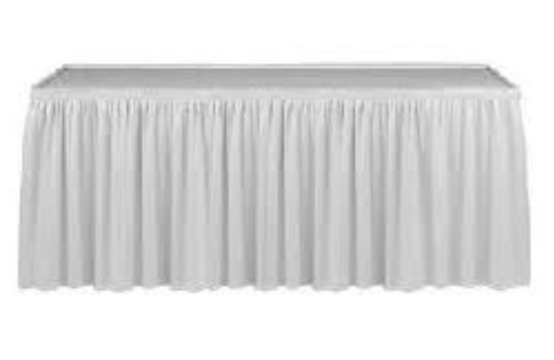 Square Table Cover - Polyester Fabric, 6 Ft Size | Elegant Fitted Design, Wrinkle Resistant, Easy To Install, Ideal For Events