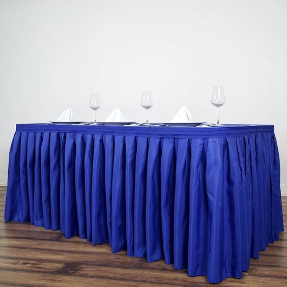 Square Table Cover - Polyester Fabric, 6 Ft Size | Elegant Fitted Design, Wrinkle Resistant, Easy To Install, Ideal For Events