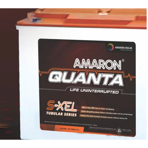 Amaron Quanta Tubular Battery By Gynani Electronics