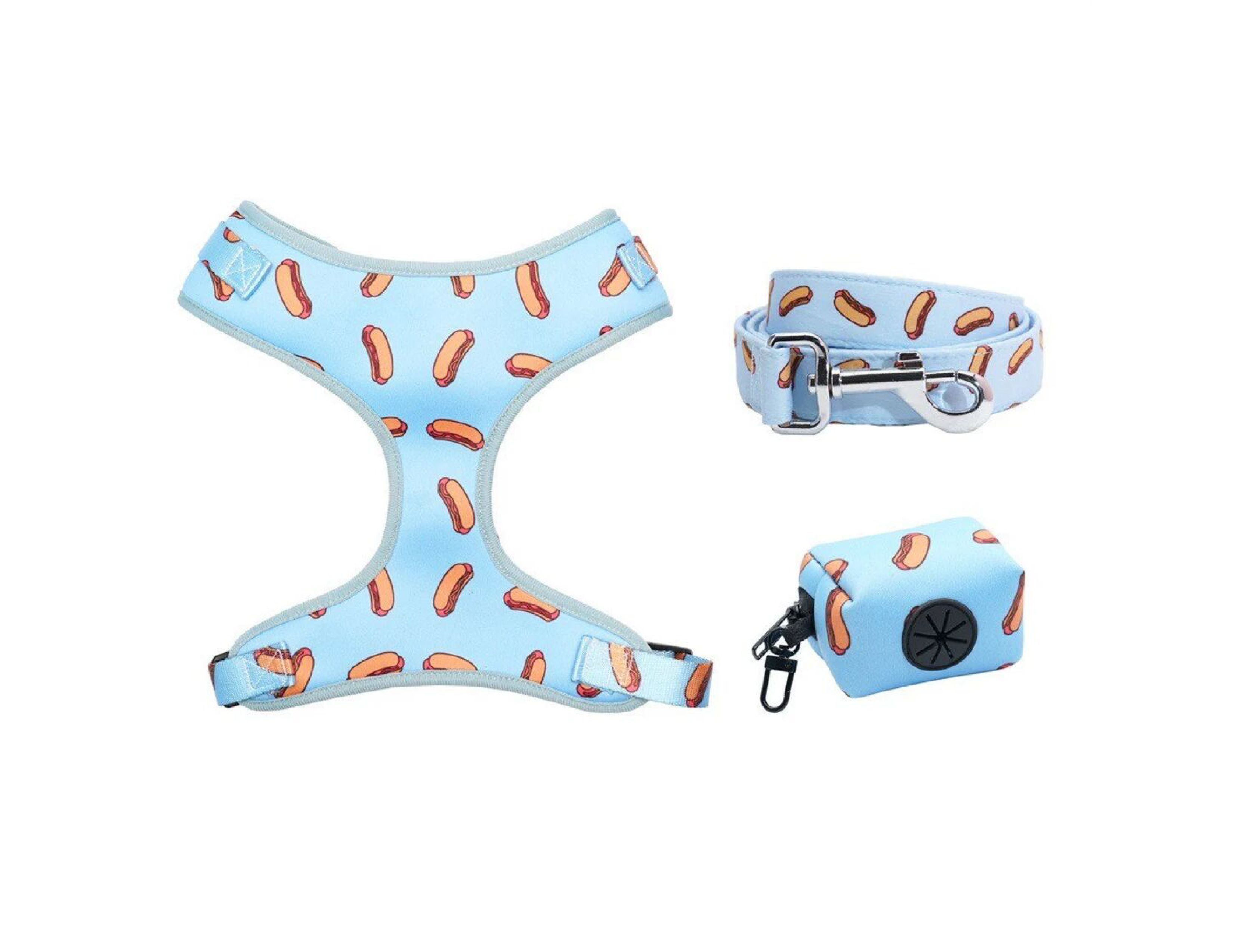 Red Easy Walk Adjustable Dog Harness